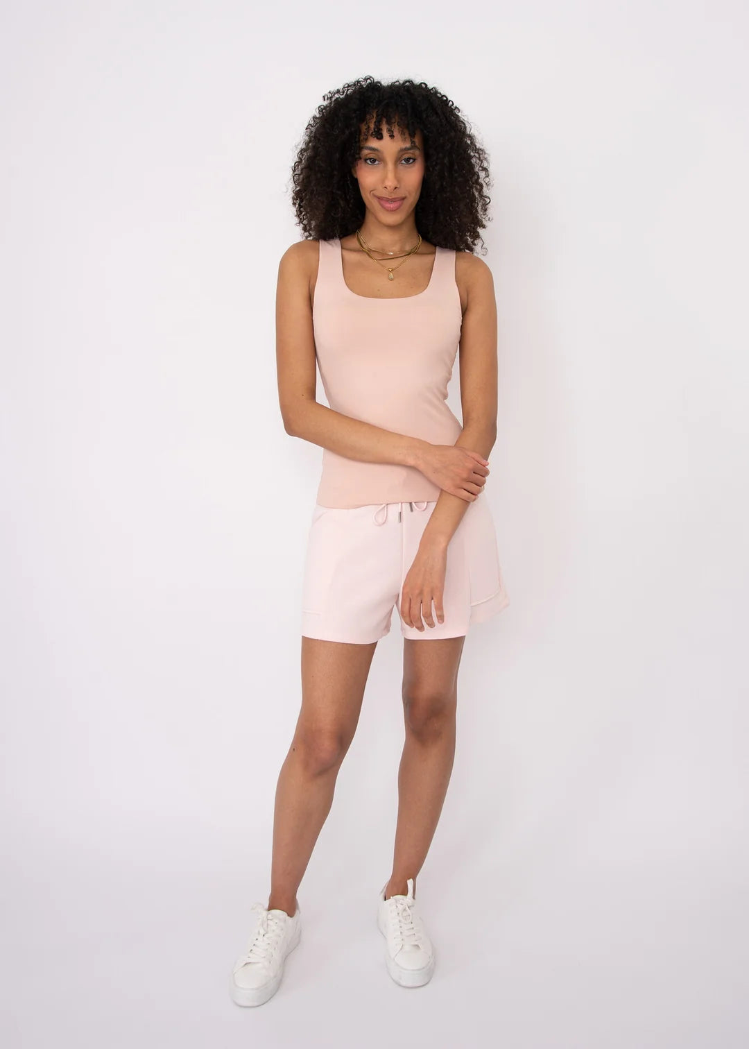 Second Skin - Tanith Tank - Pink, Blue