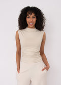 Second Skin - Yve Funnel Neck Stone