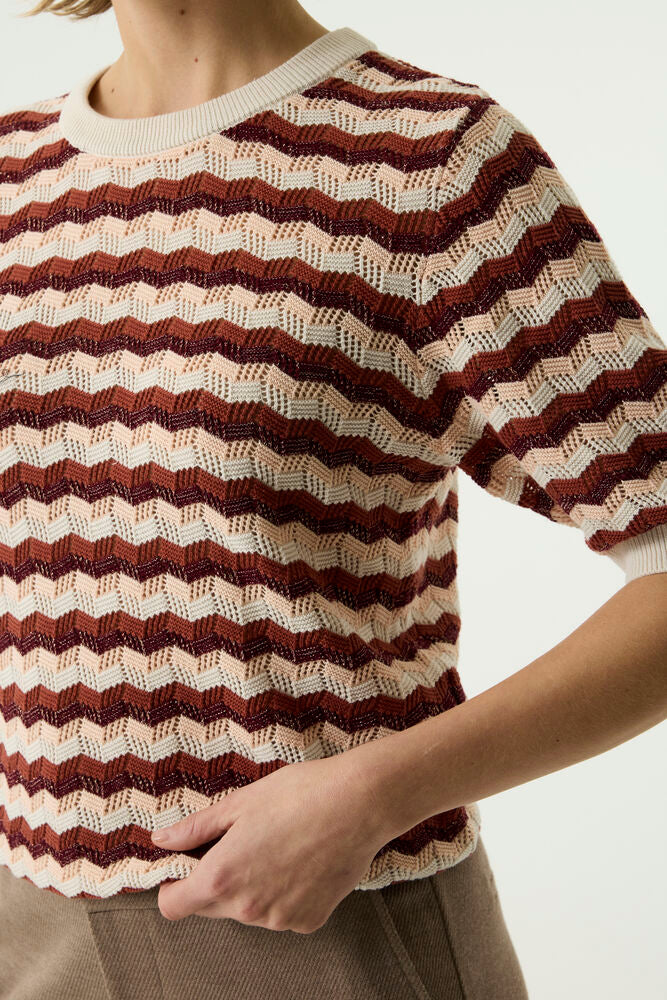 Garcia Knit Stripe Sweater