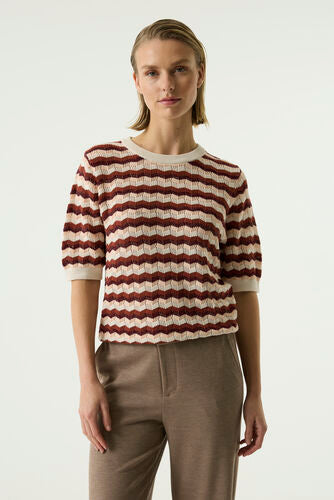 Garcia Knit Stripe Sweater