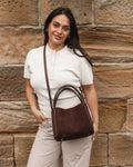 Louenhide | Steffi Mini Tote Brown Suede