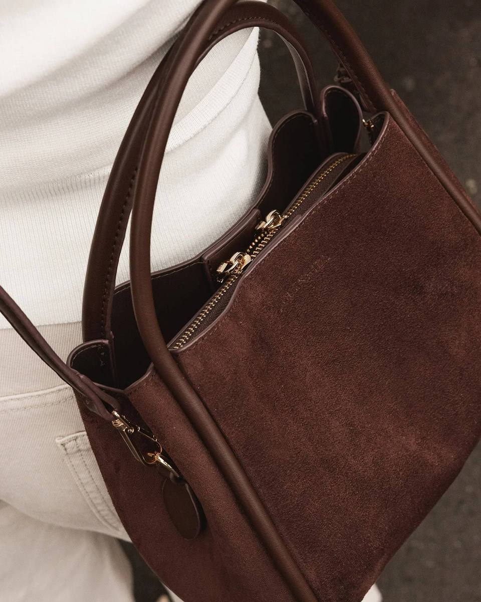 Louenhide | Steffi Mini Tote Brown Suede