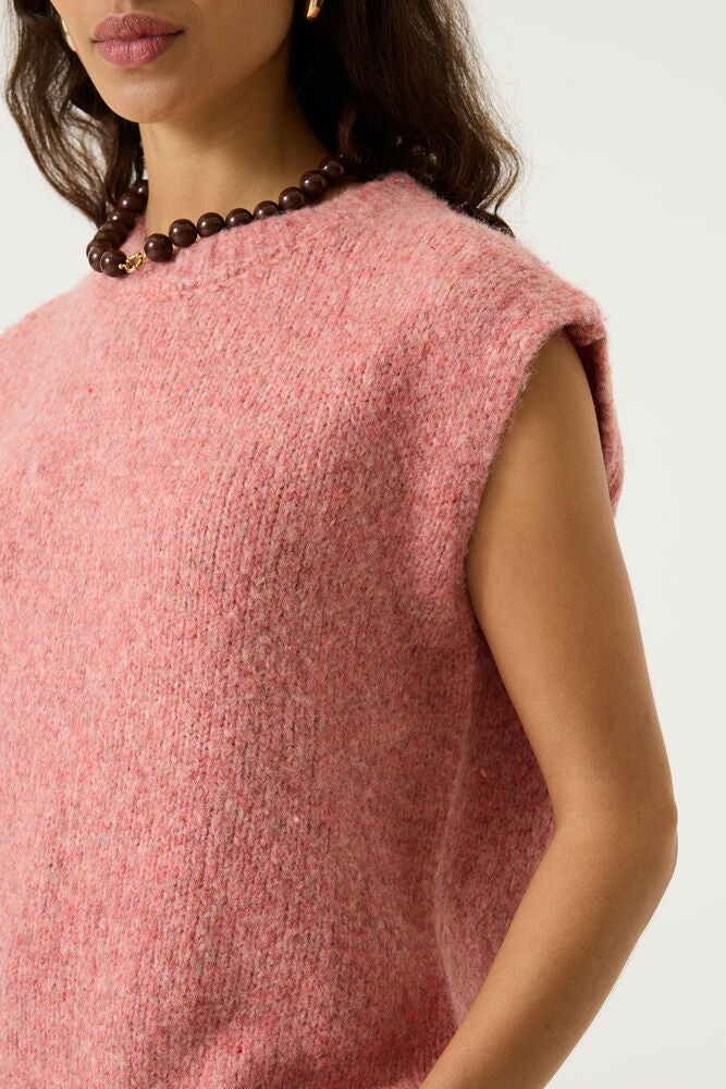 Garcia Pink Wool Blend Vest