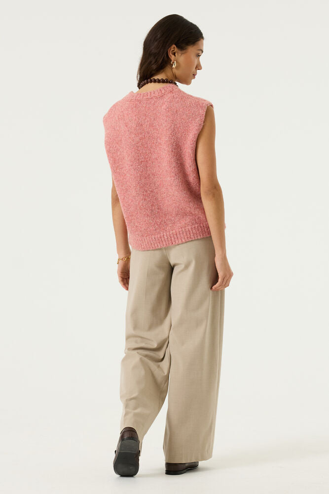 Garcia Pink Wool Blend Vest