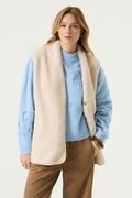 Garcia Off-White Teddy Jacket