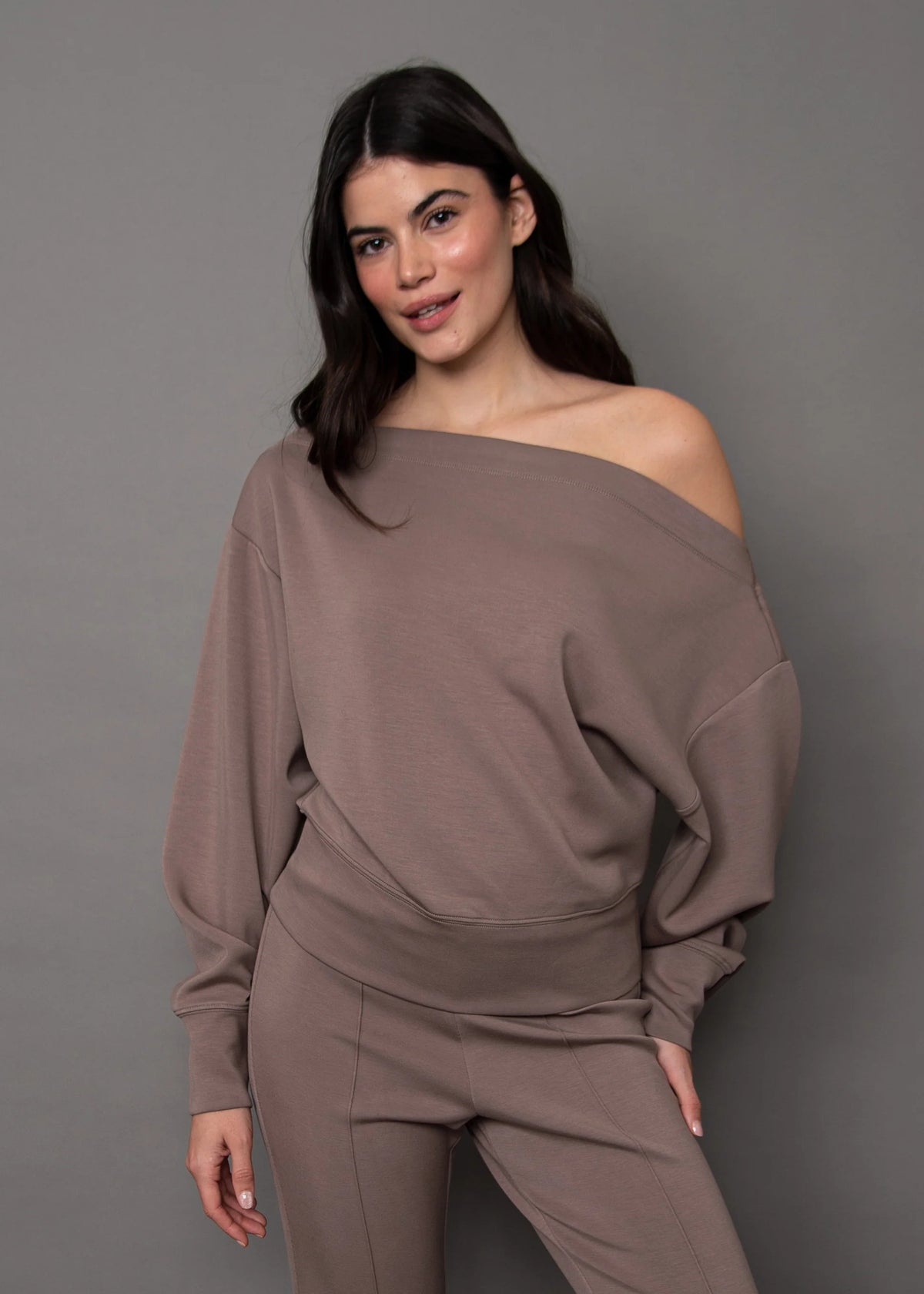 OPHELIE SOFT KNIT OFF SHOULDER