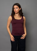 Second Skin - Tanith Tank Bordeaux, Navy, Black