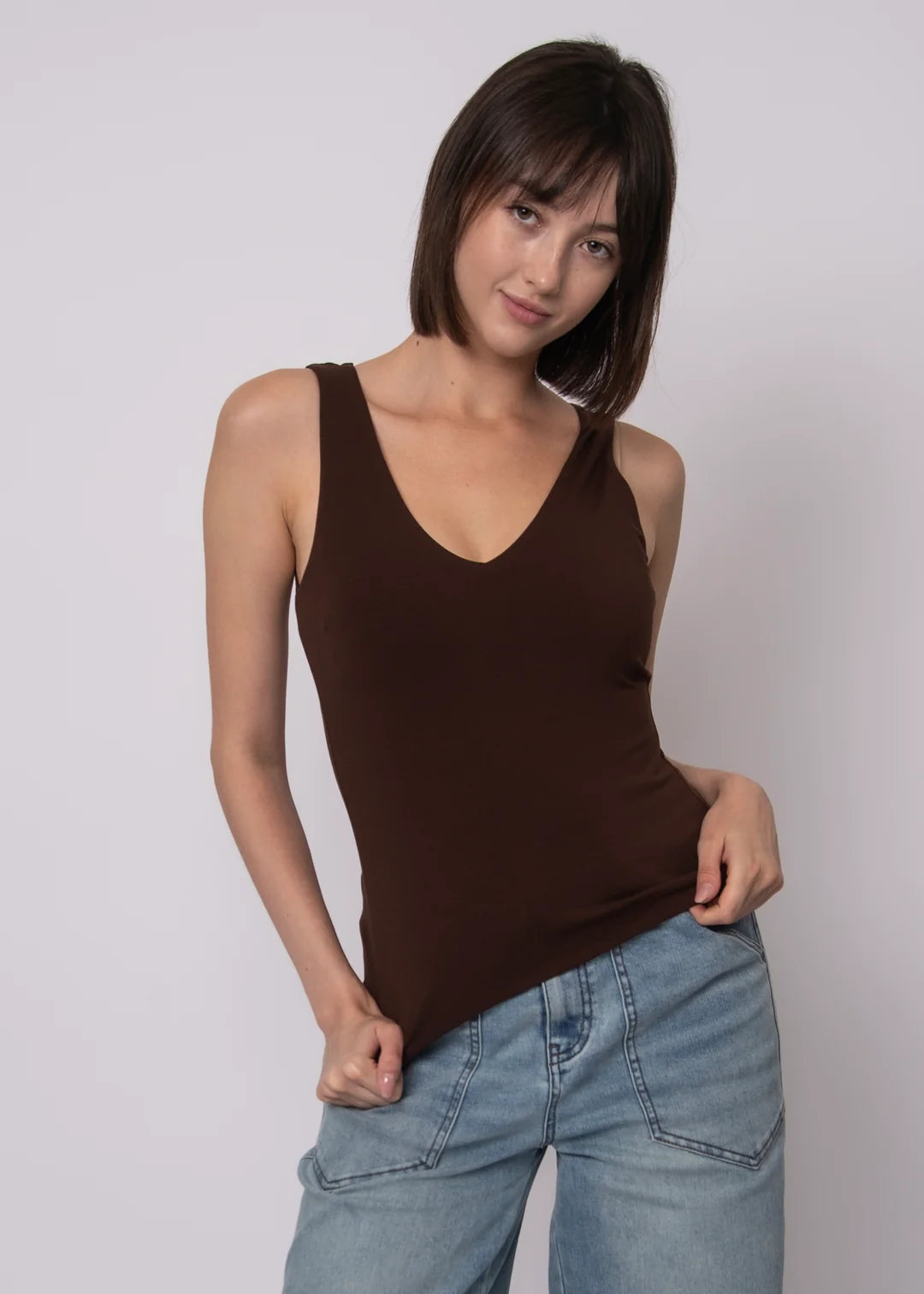 Second Skin - Valentina Cotton Tank
