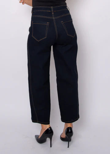BARNI DENIM BARREL JEANS DARK