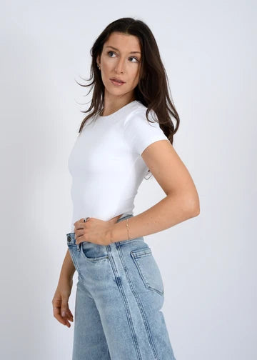 Second Skin - Roxi Top White