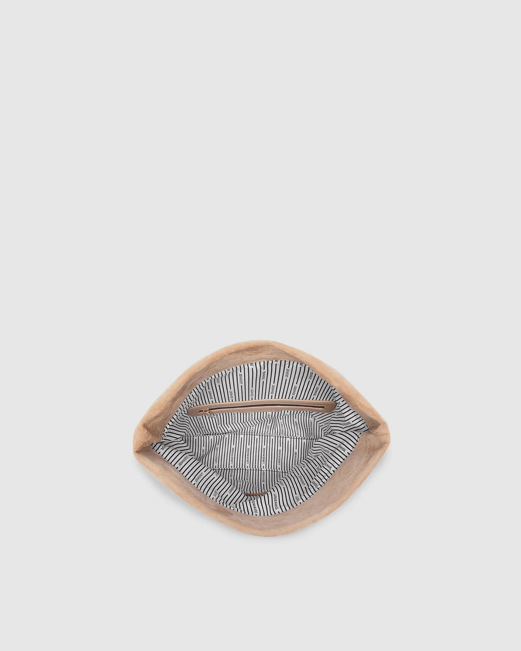 Luka Suede Clutch Honey