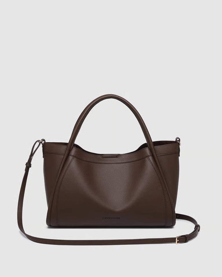Mini Sutton Shoulder Bag Brown
