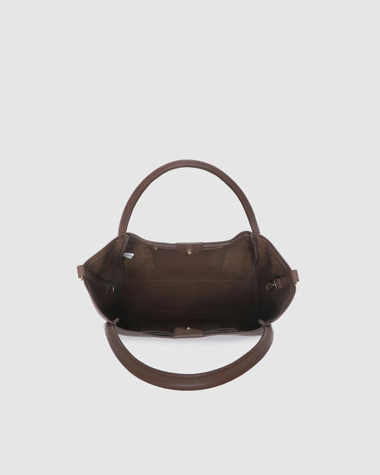 Mini Sutton Shoulder Bag Brown