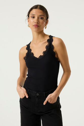 Garcia Black Lace Tank